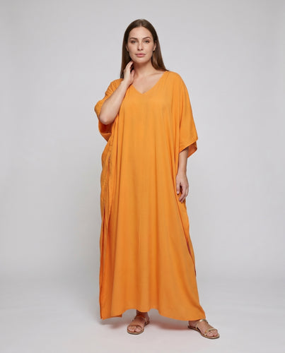 Damen eleganter Kaftan mit fließendem Schnitt EB