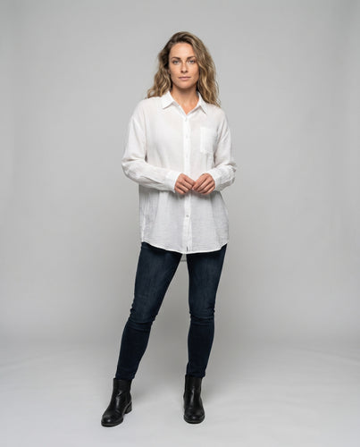 Damen lange Strandbluse EB