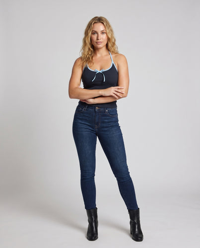 Damen nan zweiteiliges Loungewear-Set aus geripptem Cami-Top und Hemd-Minirock