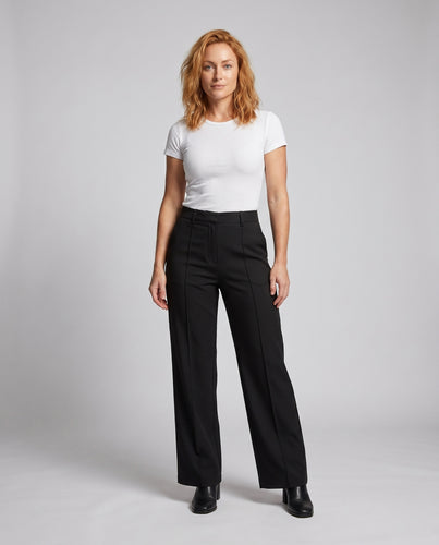 Damen elegante weite Anzughosen