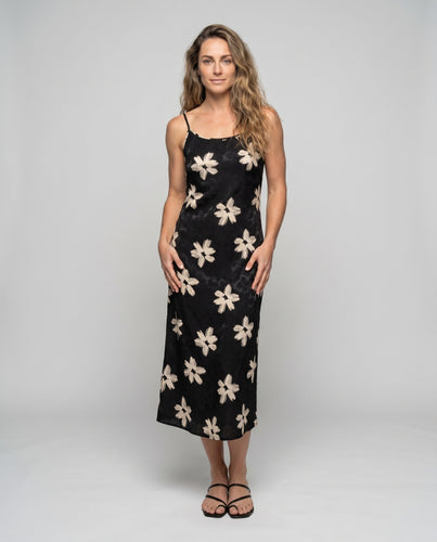 Damen Sommerkleid mit floralem Design und leichtem Stoff