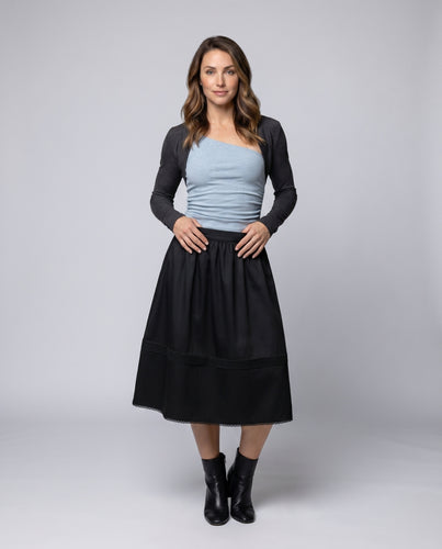 Damen elegante Cardigan mit innovativem Schnitt