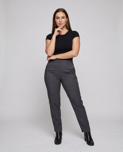 Damen elegante Stoffhose mit modernem Schnitt