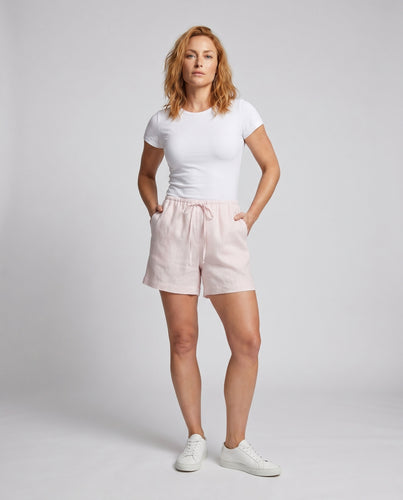 Damen Freizeit-Shorts mit elastischem Bund und Seitentaschen