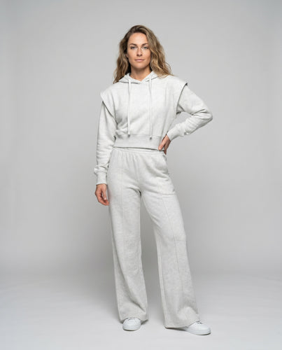 Damen Bequeme Jumpsuit mit weitem Bein und kuscheliger Stoffbeschaffenheit