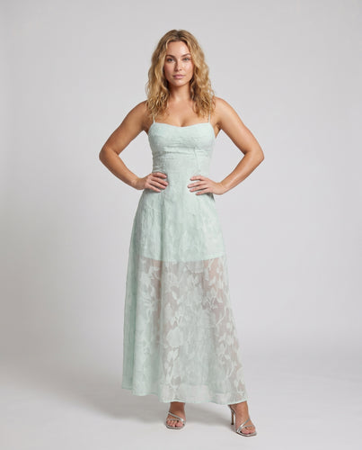 Damen Elegantes Hochzeitskleid mit transparenten Einsätzen und zarter Spitze