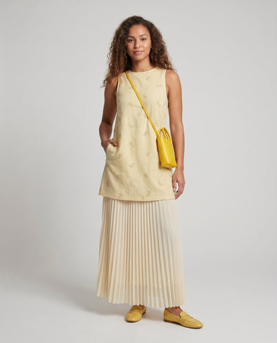Damen Hemdblusenkleid mit asymmetrischem Schnitt und luftiger Verarbeitung