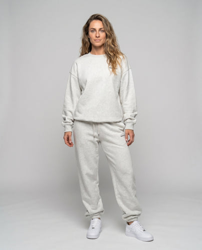 Damen Kuscheliges Freizeitset mit hochgeschlossenem Sweatshirt und bequemen Jogginghosen