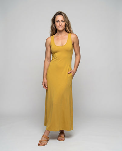 Damen Langes Freizeitkleid aus leichtem, atmungsaktiven Material