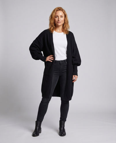 Damen Übergröße Strickjacke mit weichem Material und lässigem Schnitt