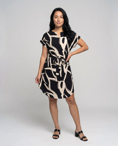 Damen Freizeitkleid mit floralem Druck EB