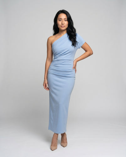 Damen Elegantes Off-Shoulder Kleid mit figurbetontem Schnitt