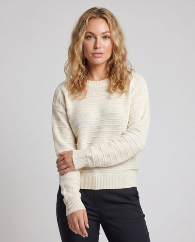 Damen Strickpullover mit modischem Schleifen-Detail EB