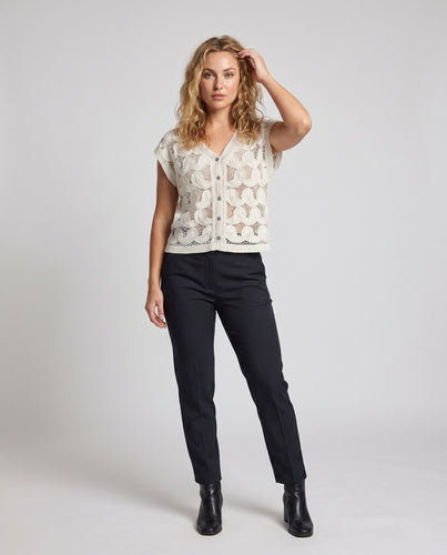 Damen Handgehäkelte Sommerjacke EB
