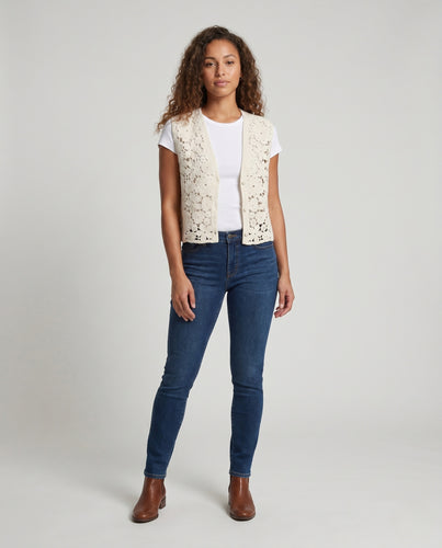 Damen Lässige Strickweste R&B