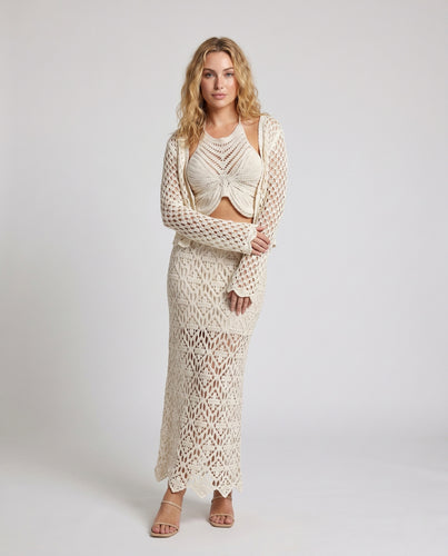 Damen sommerliches Häkelkleid EB
