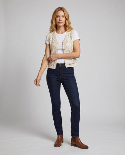 Damen Spitzen T-Shirt EB