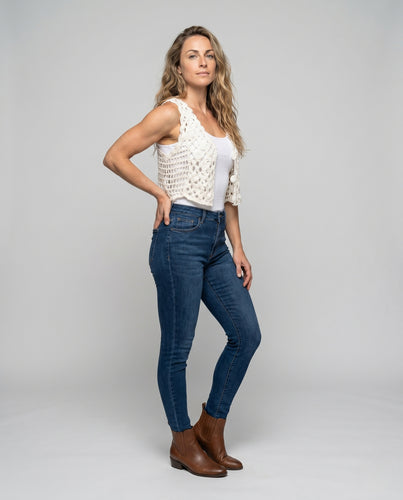 Damen Häkelweste im Boho-Stil EB