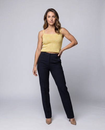 Damen hauteng geschnittenes Tanktop EB