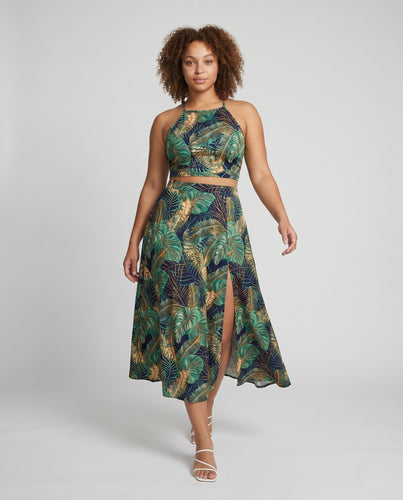 Damen Midi-Kleid EB