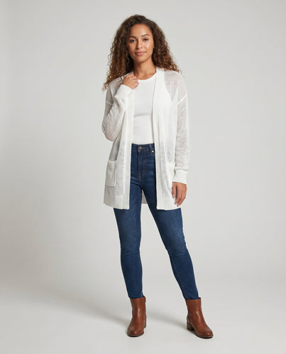 Damen leichter, luftiger Cardigan EB