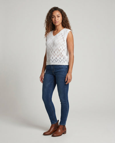 Damen Lockere Strickbluse EB