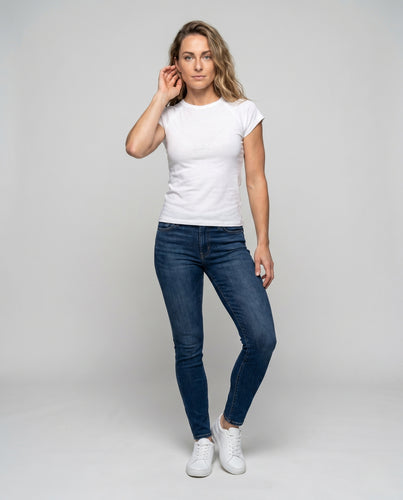 Damen nan leichtes Leinen-Baumwoll-Shirt mit Raglanärmeln und Rundhalsausschnitt EB