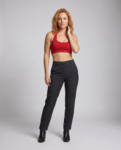 Damen nan sportliches Bustier mit Nackenband und formstabilem Komfortbund EB