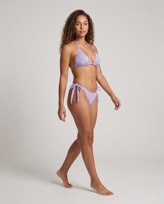 Damen Triangel-Bikini mit verspielten Bändern EB