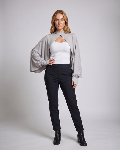 Damen Sommerliche Leichtgewichts-Chiffonjacke EB