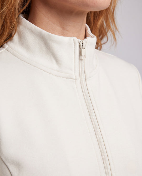 Damen Modische Fleecejacke mit peppigem Schnitt EB
