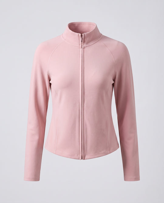 Damen Modische Fleecejacke mit peppigem Schnitt EB