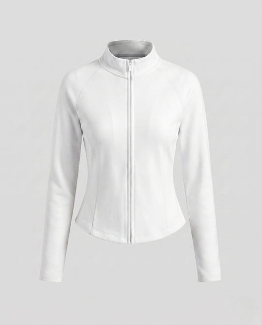 Damen Modische Fleecejacke mit peppigem Schnitt EB