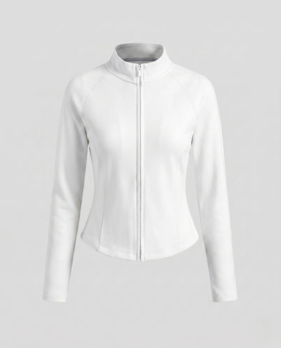 Damen Modische Fleecejacke mit peppigem Schnitt EB