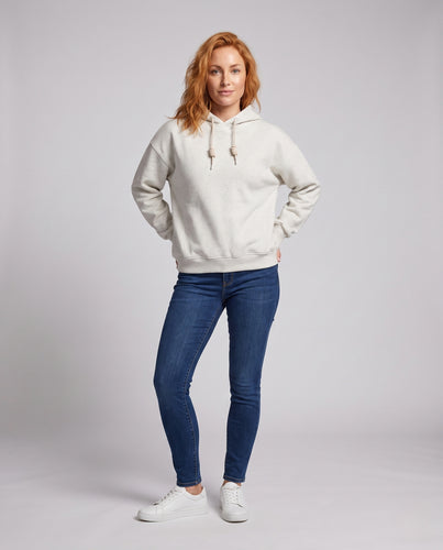 Damen Oversized Kapuzenpullover EB