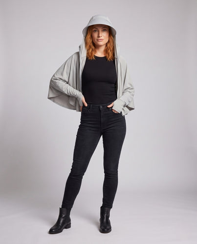 Damen UV-Schutz Sportjacke mit verstellbarem Helm EB