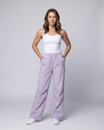 Damen Bequeme Freizeithose mit elastischem Bund und praktischen Seitentaschen EB
