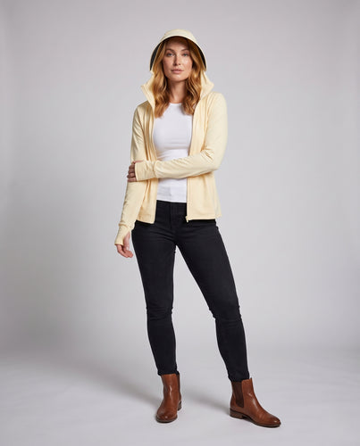 Damen Funktionsjacke mit innovative Kapuzenkonstruktion und UV-Schutz EB