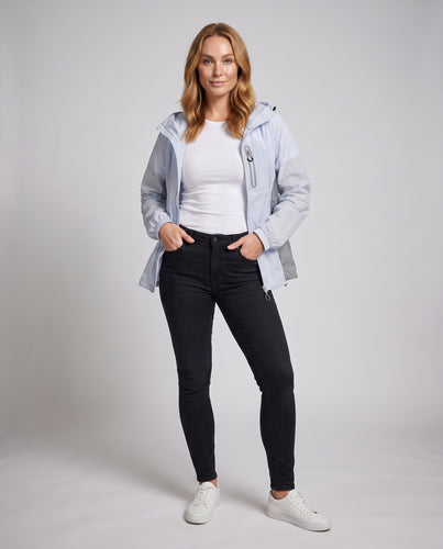 Damen Funktionsjacke mit winddichtem Design und praktischen Taschen EB