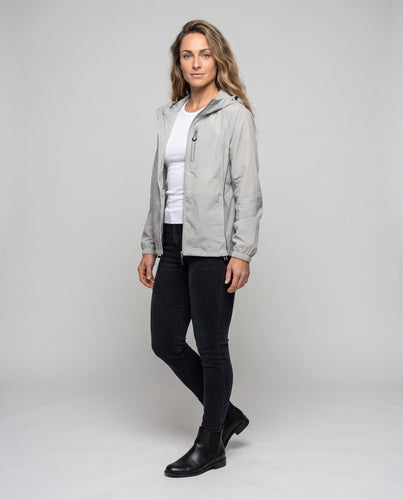 Damen leichte atmungsaktive Outdoor-Jacke EB