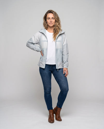 Damen leichte Freizeitjacke mit winddichtem Design EB