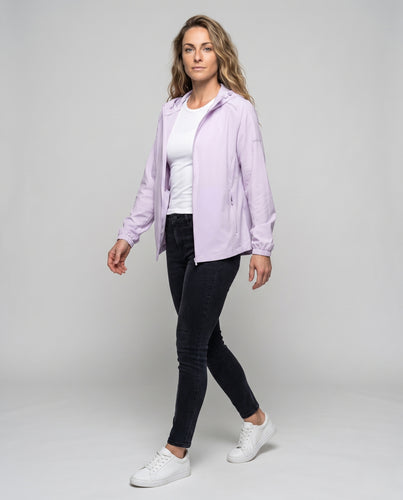 Damen leichte Funktionsjacke mit innovativem UV-Schutz und atmungsaktiver Struktur EB
