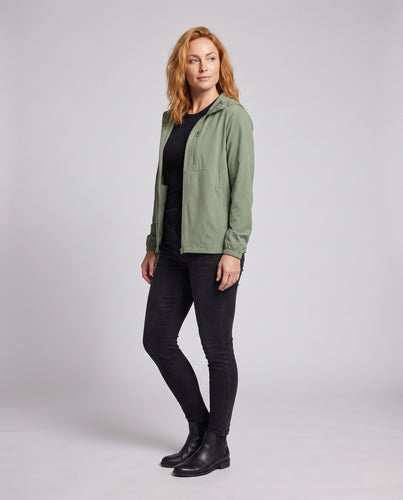 Damen leichte Funktionsjacke mit praktischen Taschen und UV-Schutz EB