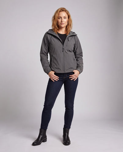 Damen leichte Funktionsjacke mit reflektierenden Elementen EB