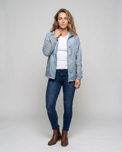 Damen leichte Multifunktionsjacke mit atmungsaktiven Einsätzen EB
