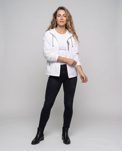 Damen leichte Outdoor-Jacke mit atmungsaktivem Netzfutter EB