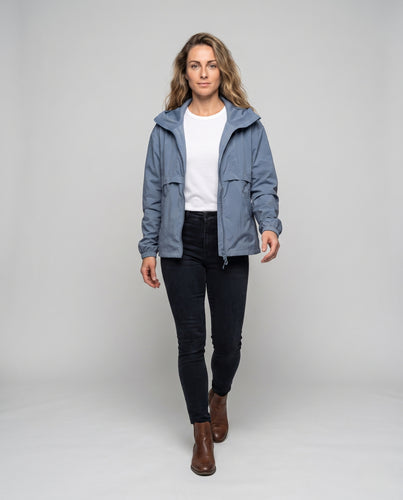 Damen leichte Outdoor-Jacke mit atmungsaktiven Einsätzen EB