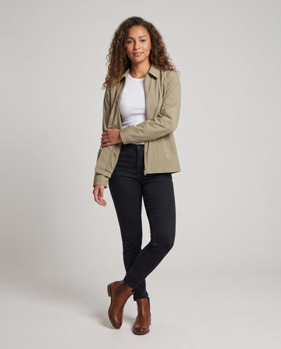 Damen leichte Outdoor-Jacke mit innovativem Windschutz EB