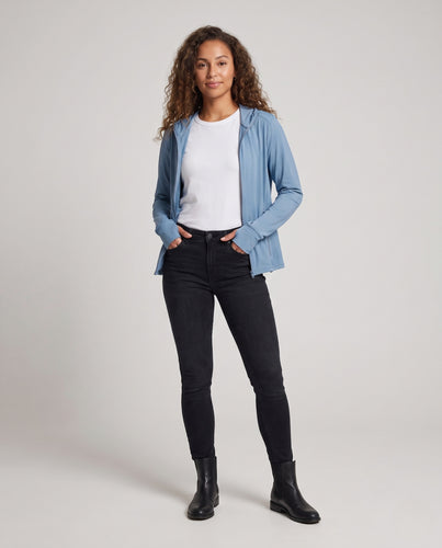 Damen leichte Sportjacke mit atmungsaktivem Design EB