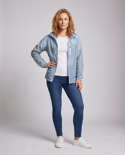 Damen leichte Windjacke mit multifunktionalen Einsätzen EB